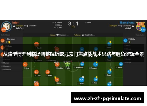 从阵型博弈到临场调整解析欧冠豪门焦点战战术思路与胜负逻辑全景